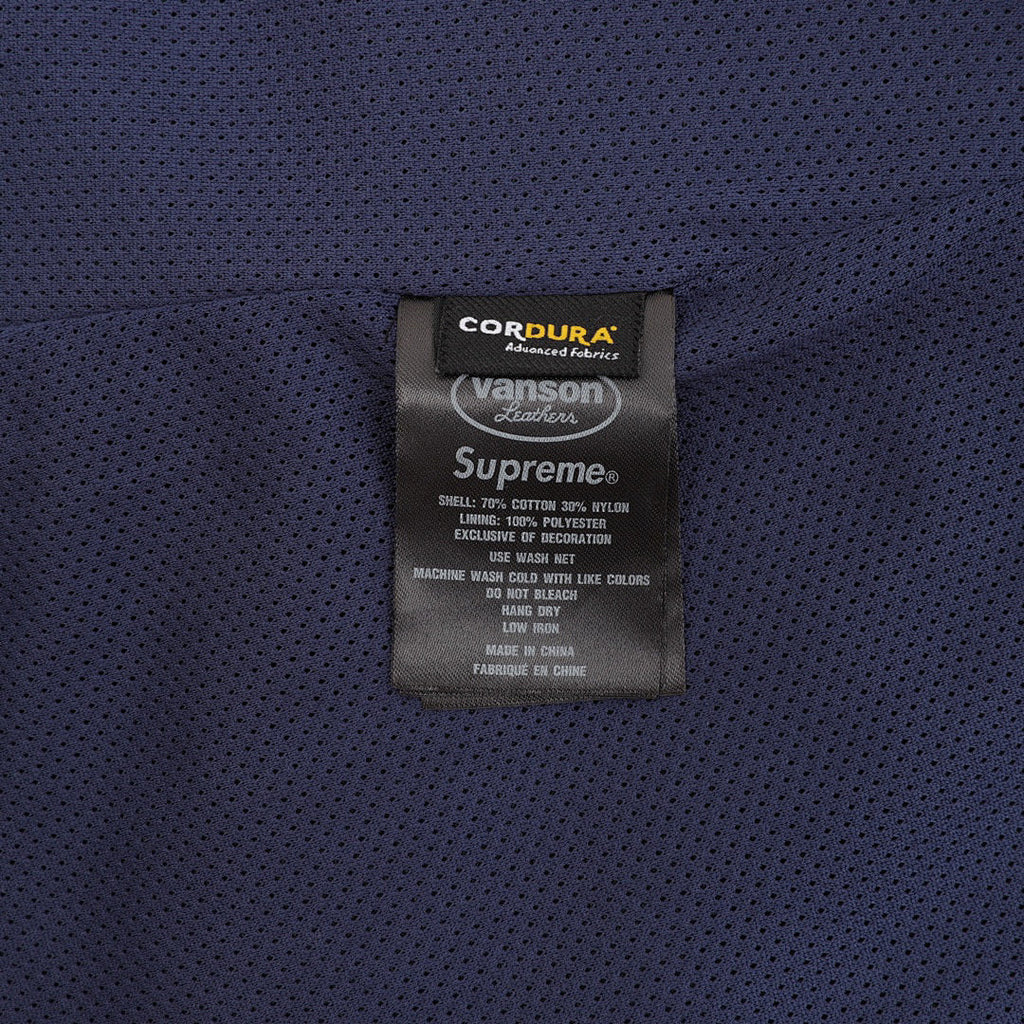 Supreme x Vanson Leathers Cordura Cotton Jacket
