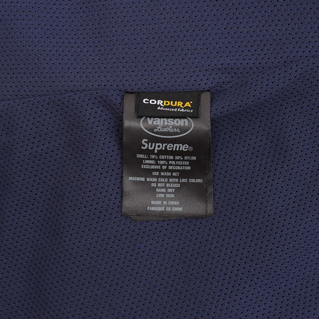 Supreme x Vanson Leathers Cordura Cotton Jacket
