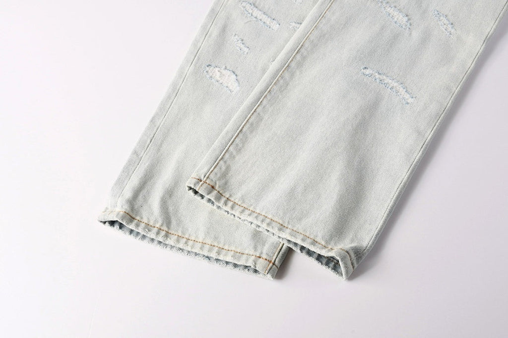 Purple Brand Crystal Diamond Skinny Jeans #9142