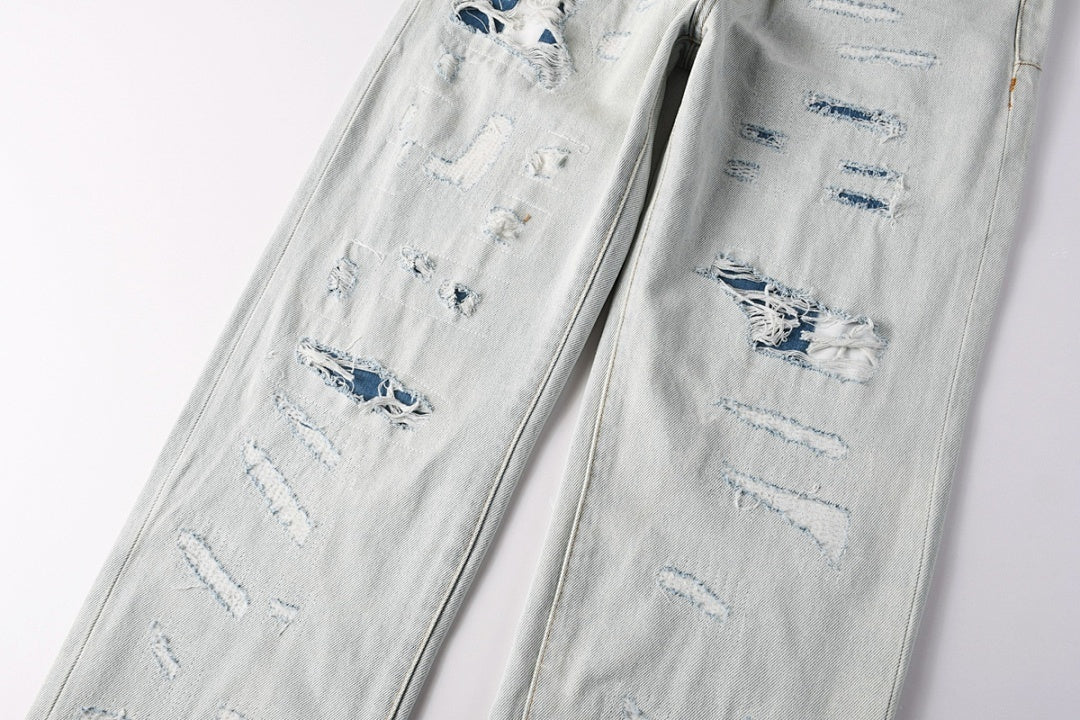 Purple Brand Crystal Diamond Skinny Jeans #9142