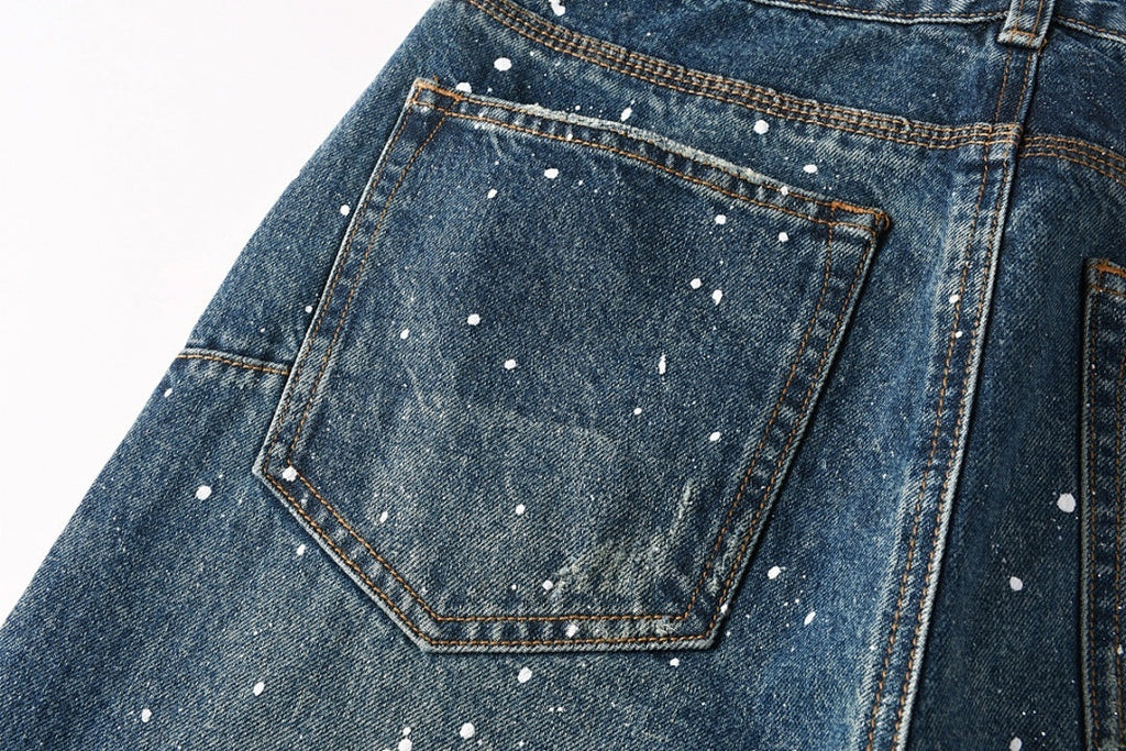 Purple Brand Skinny Jeans #9139 – Destroyed Crystal Diamond Denim