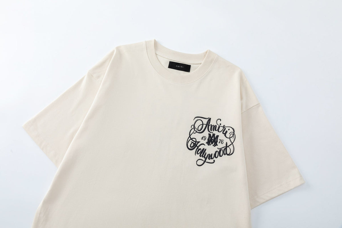 AMIRI Hollywood Lettering-Print T-Shirt