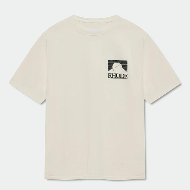 RHUDE Go To Heaven Graphic T-Shirt – Black / White