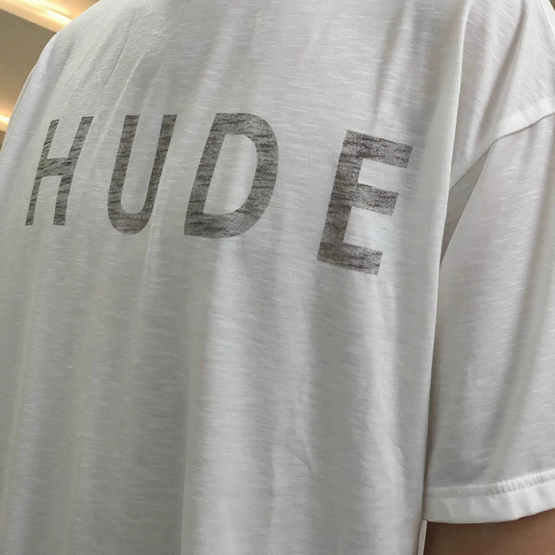 RHUDE Distressed-Effect T-Shirt – White