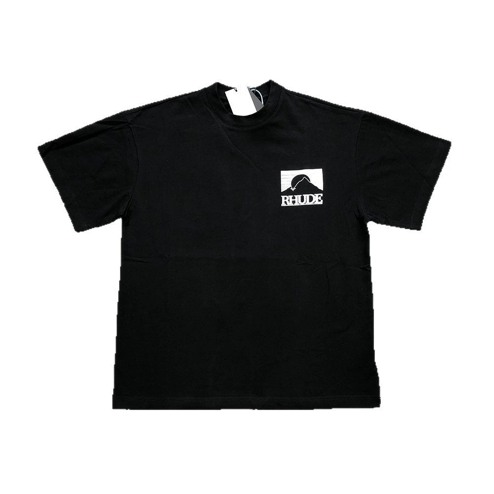 RHUDE Go To Heaven Graphic T-Shirt – Black / White