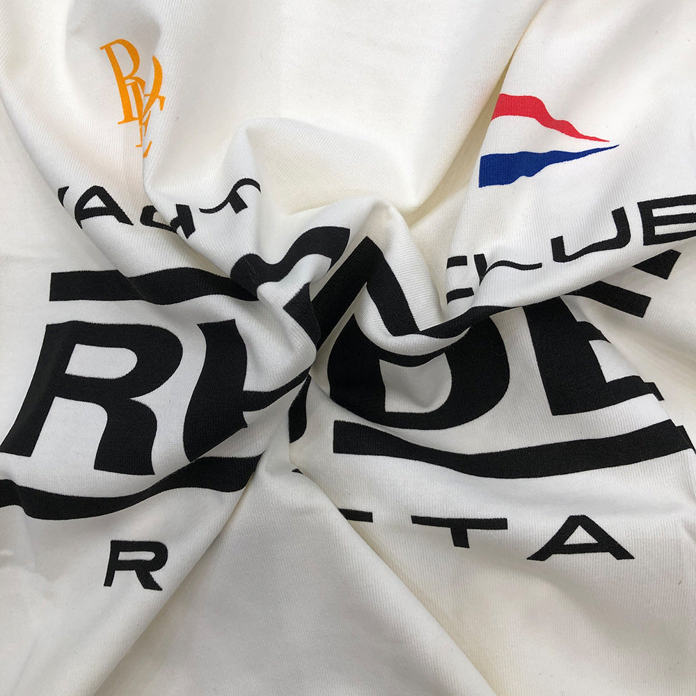 RHUDE Regatta Club T-Shirt – Off-White