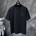 Chrome Hearts Tone-on-Tone Crest Embroidered Tee – Black
