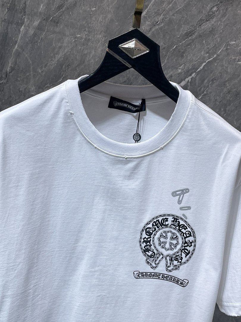 Chrome Hearts Graphic Tee – White