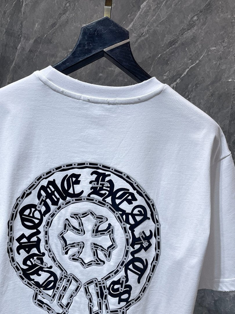 Chrome Hearts Graphic Tee – White