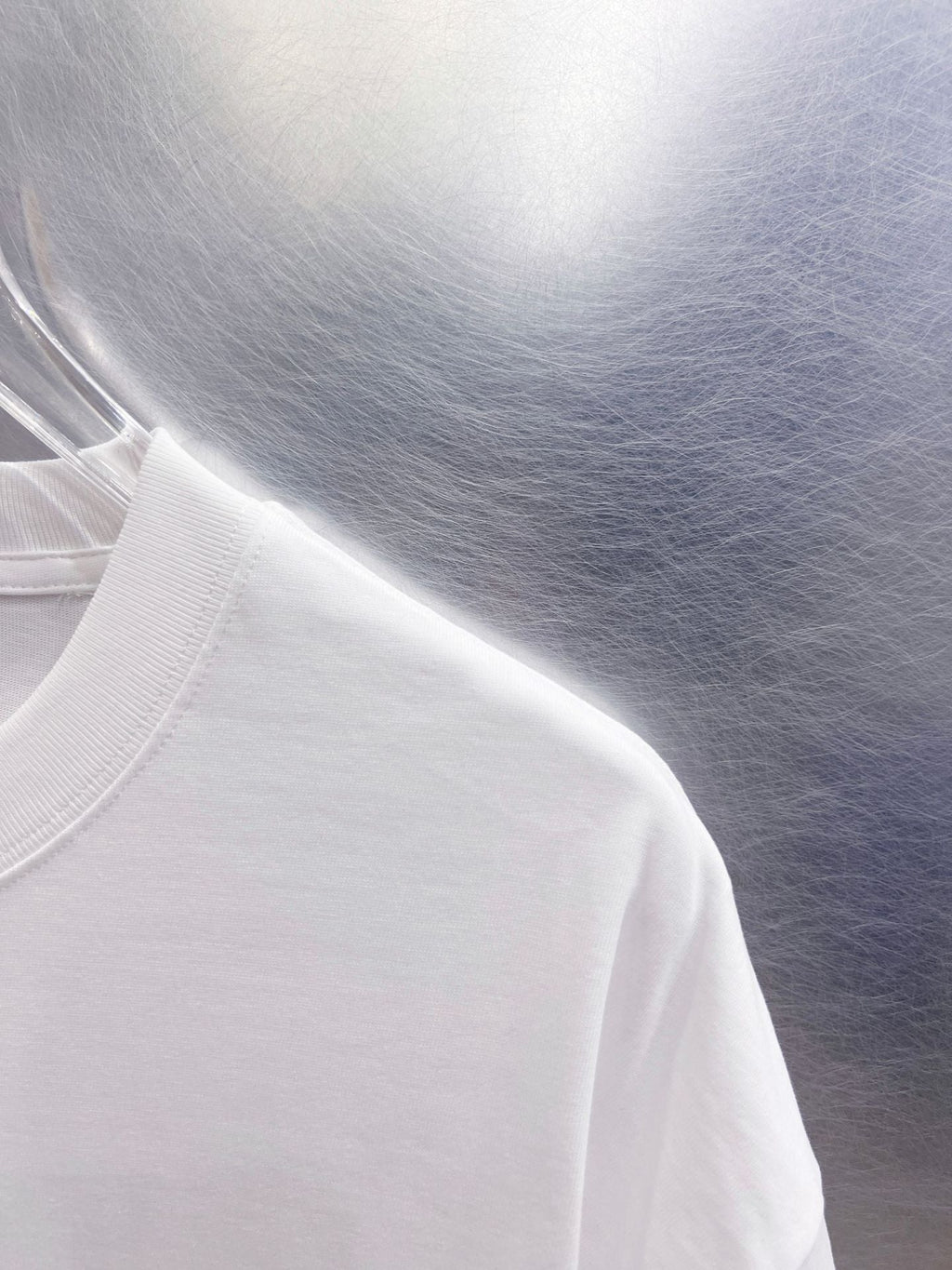 Off-White Brush Arrow Skate T-Shirt — White / Black / Blue