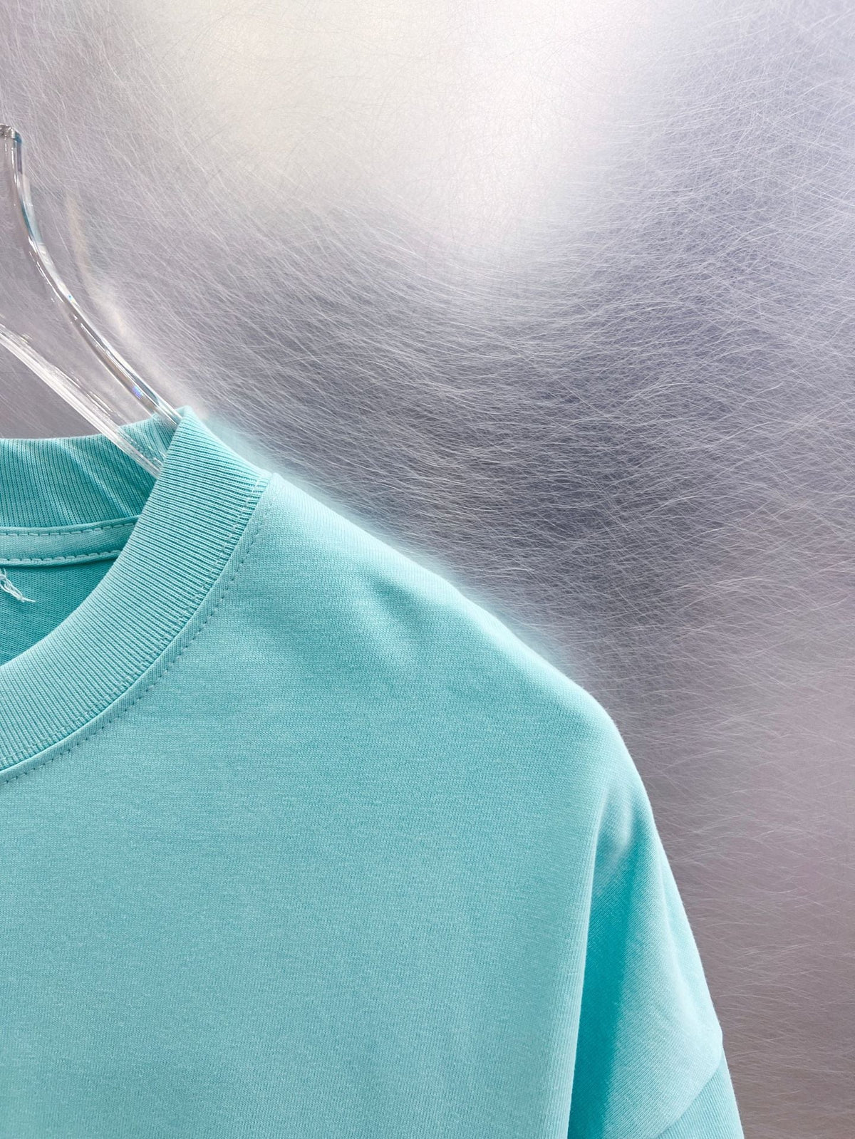 Off-White Big Off Diag Skate T-Shirt — Cyan / White / Black