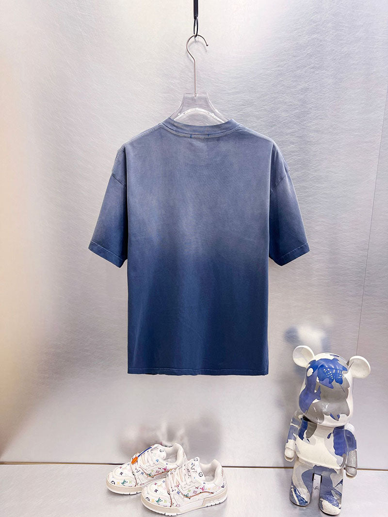 Off-White Laundry Skate Logo Tee — Black / Denim Blue / Light Steel Blue