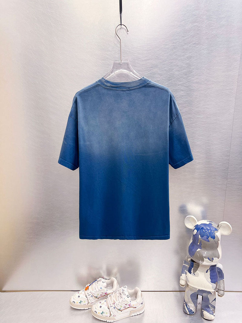 Off-White Laundry Skate Logo Tee — Black / Denim Blue / Light Steel Blue