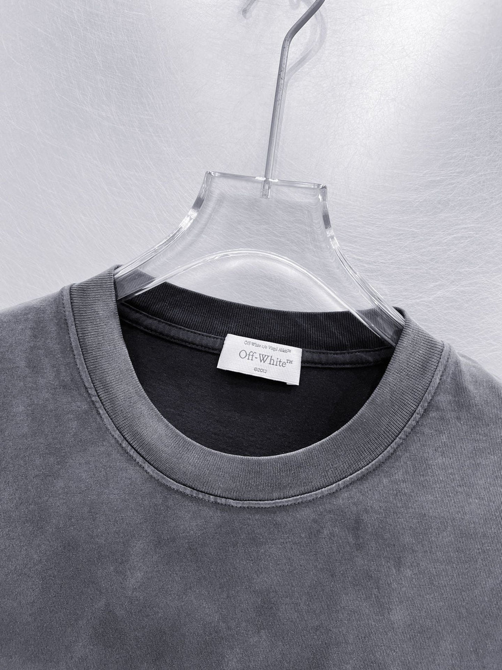 Off-White Laundry Skate Logo Tee — Black / Denim Blue / Light Steel Blue