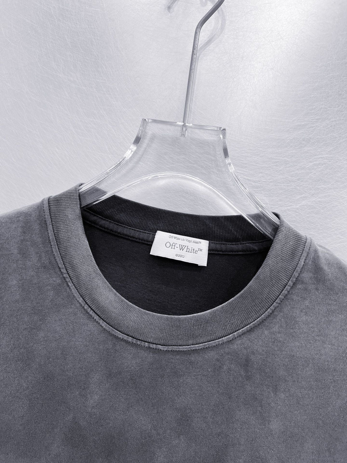 Off-White Laundry Skate Logo Tee — Black / Denim Blue / Light Steel Blue