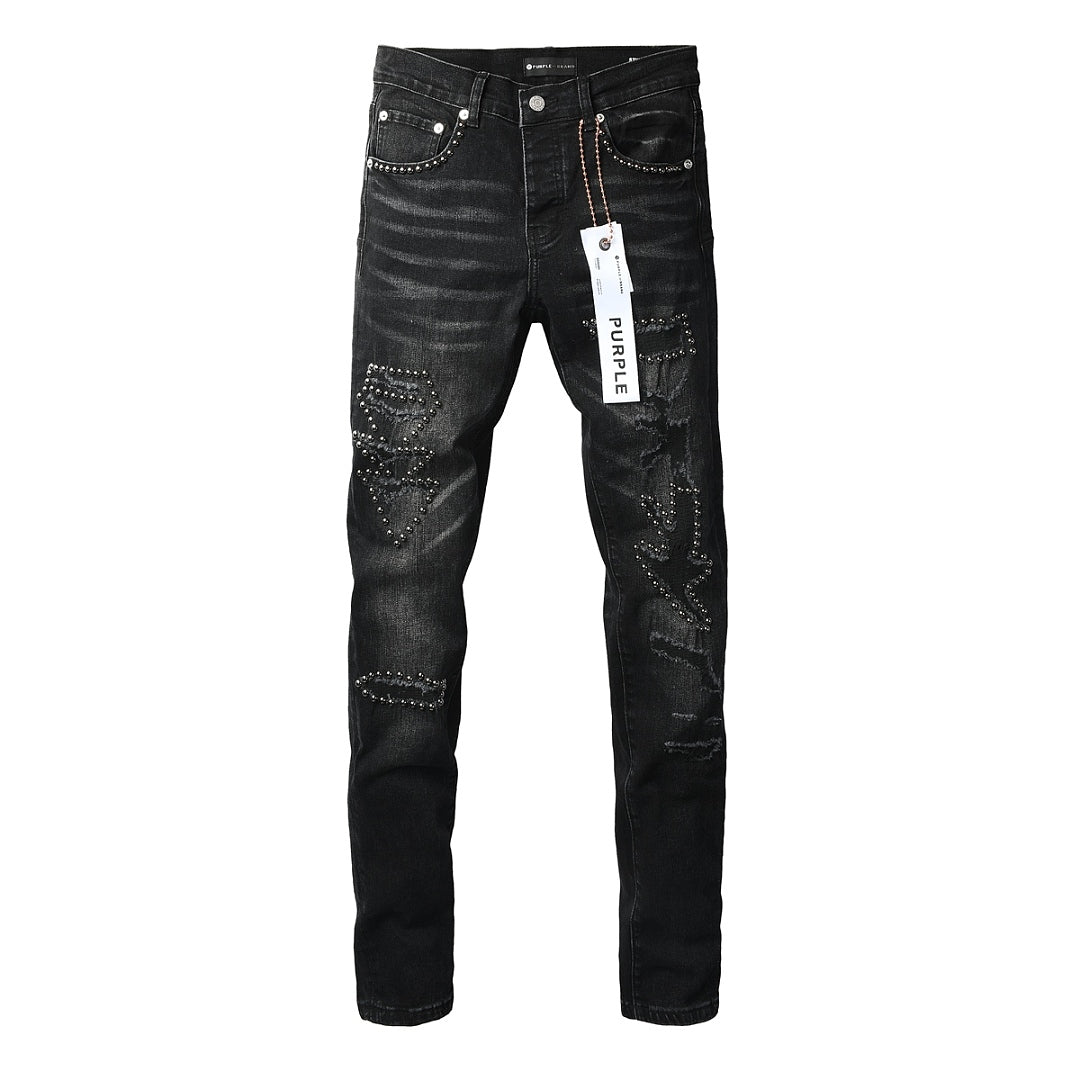 Purple Brand Skinny Jeans #9150 – Destroyed Denim