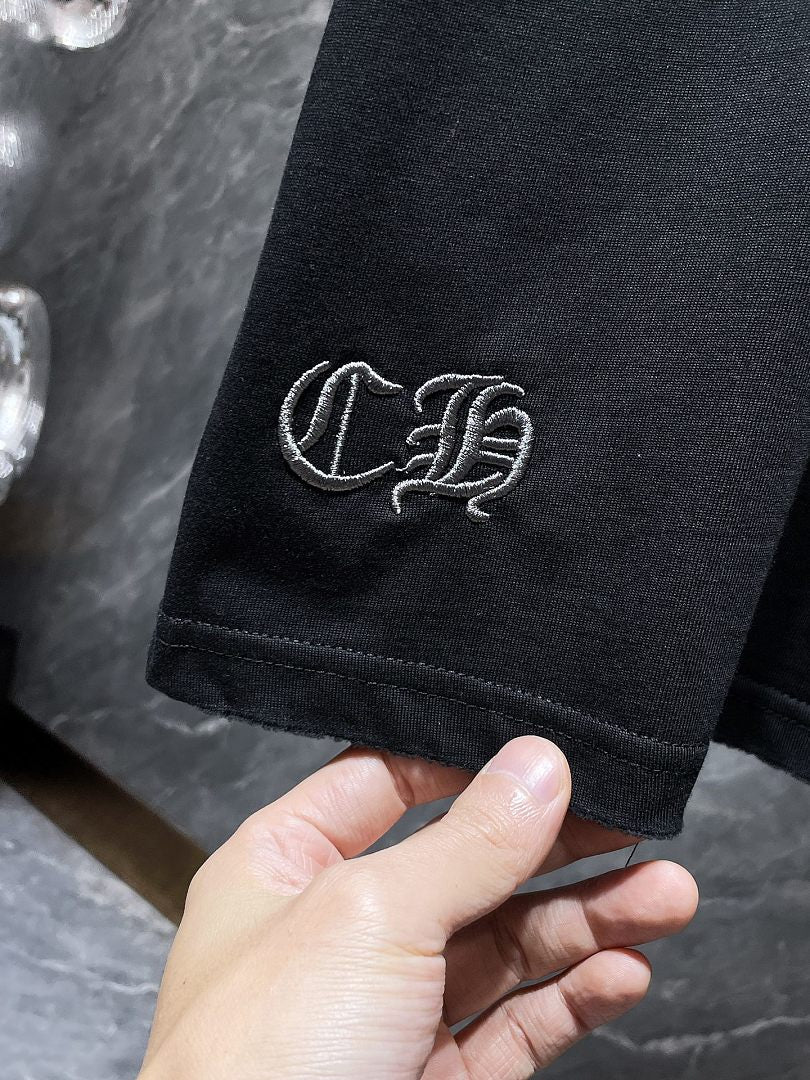 Chrome Hearts Bordeaux Wine Graphic T-Shirt