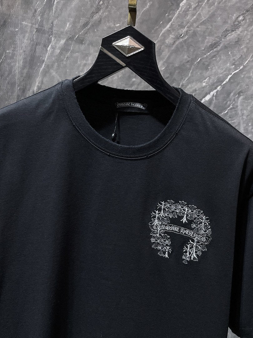 Chrome Hearts Bordeaux Wine Graphic T-Shirt