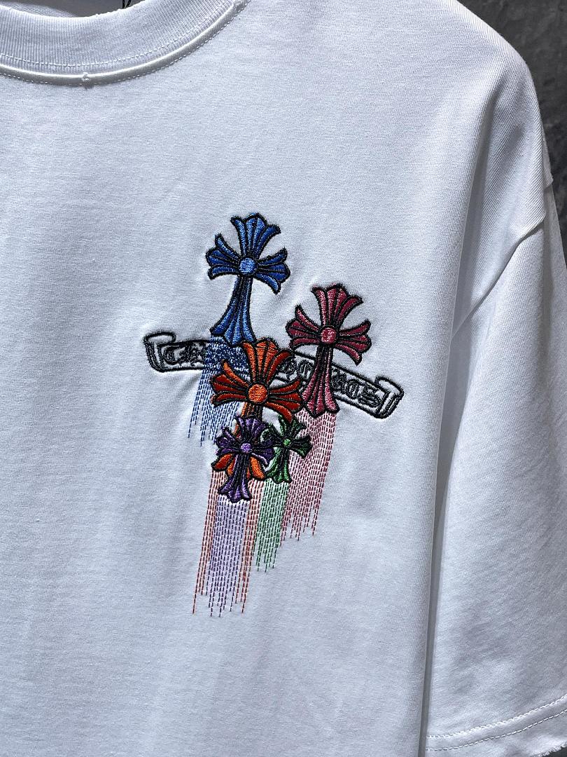 Chrome Hearts Bordeaux Wine Graphic T-Shirt