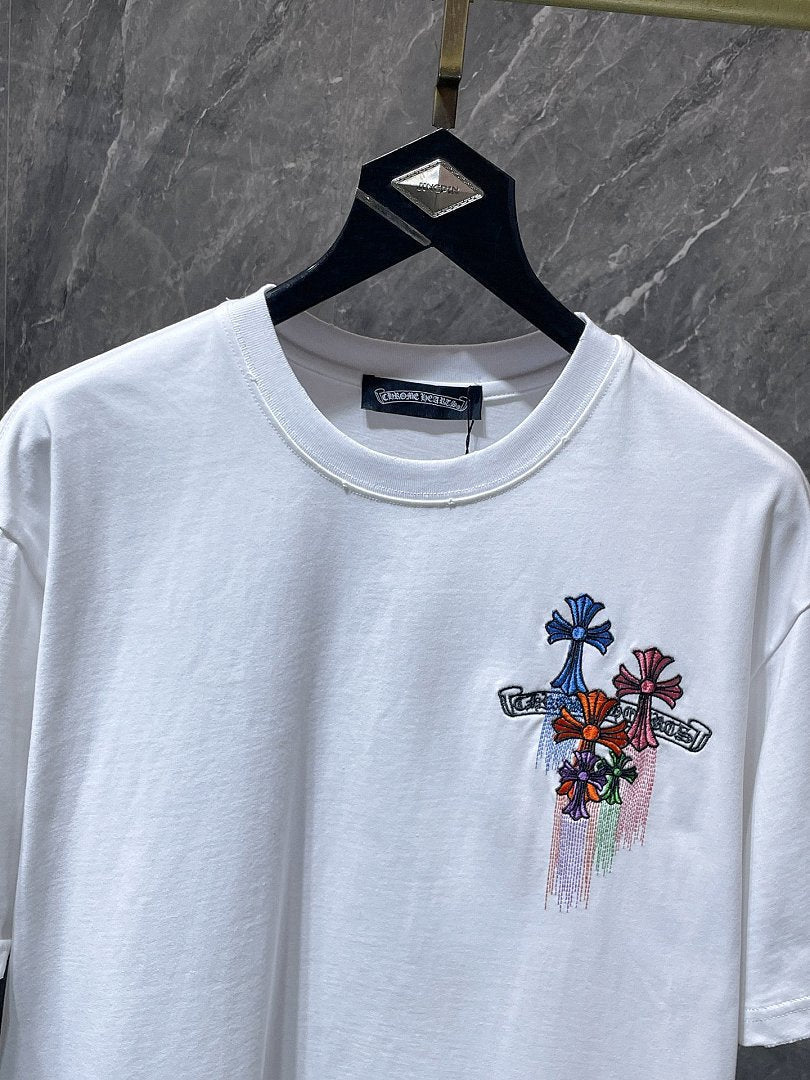 Chrome Hearts Bordeaux Wine Graphic T-Shirt
