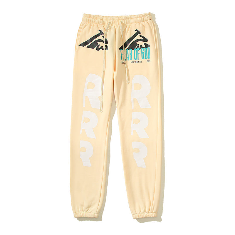 Fear Of God × RRR123 April Nineteenth 2023 Collab Sweatpants – Apricot / Grey