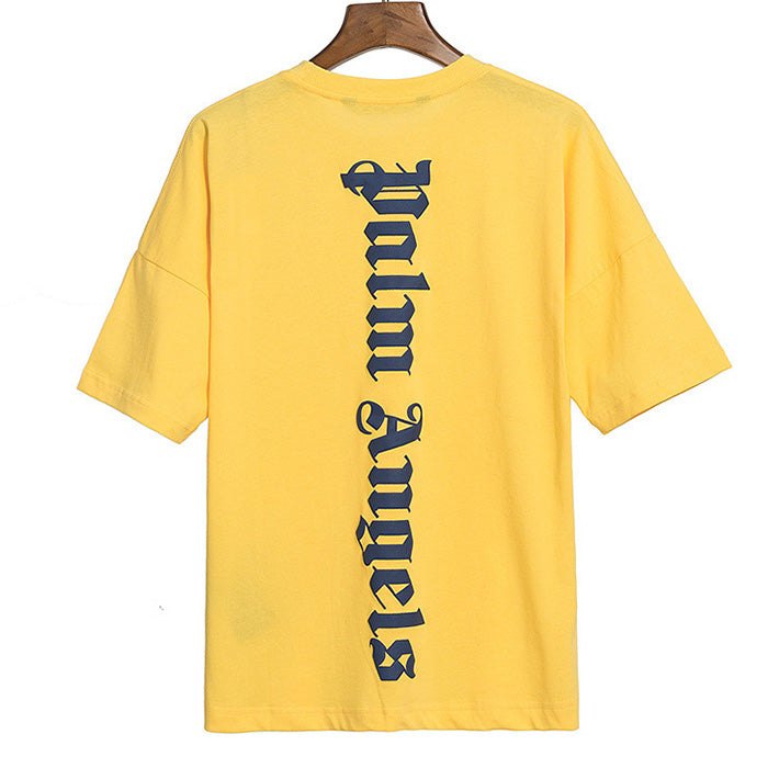 Palm Angels Vertical Gothic Logo T-Shirt