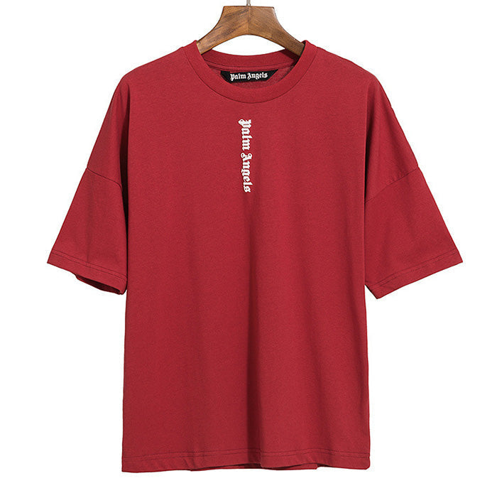Palm Angels Vertical Gothic Logo T-Shirt