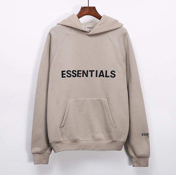Fear Of God Essentials Hoodie – Black / Camel / Apricot / Cement Gray / White / Hemp Gray