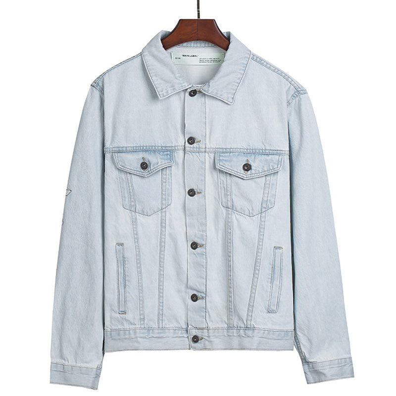 OFF WHITE 3D Building Blocks Jacket – Blue