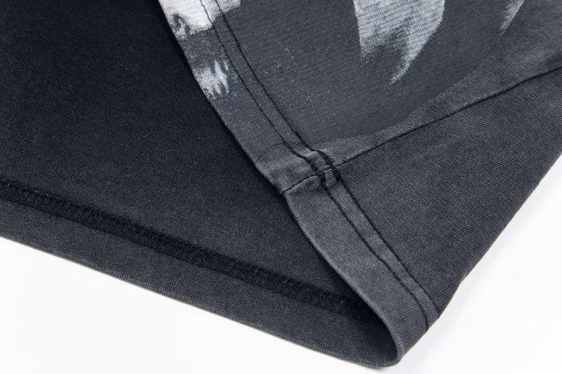 GODSPEED Glitchy Graphic T-Shirt – 100% Cotton (Black)