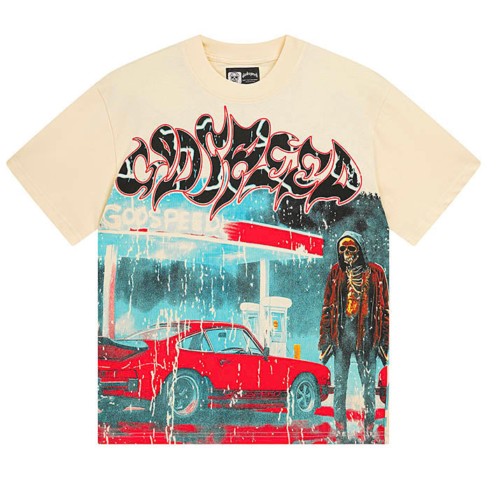 GODSPEED Sunset Drift Layered Graphic T-Shirt – 100% Cotton