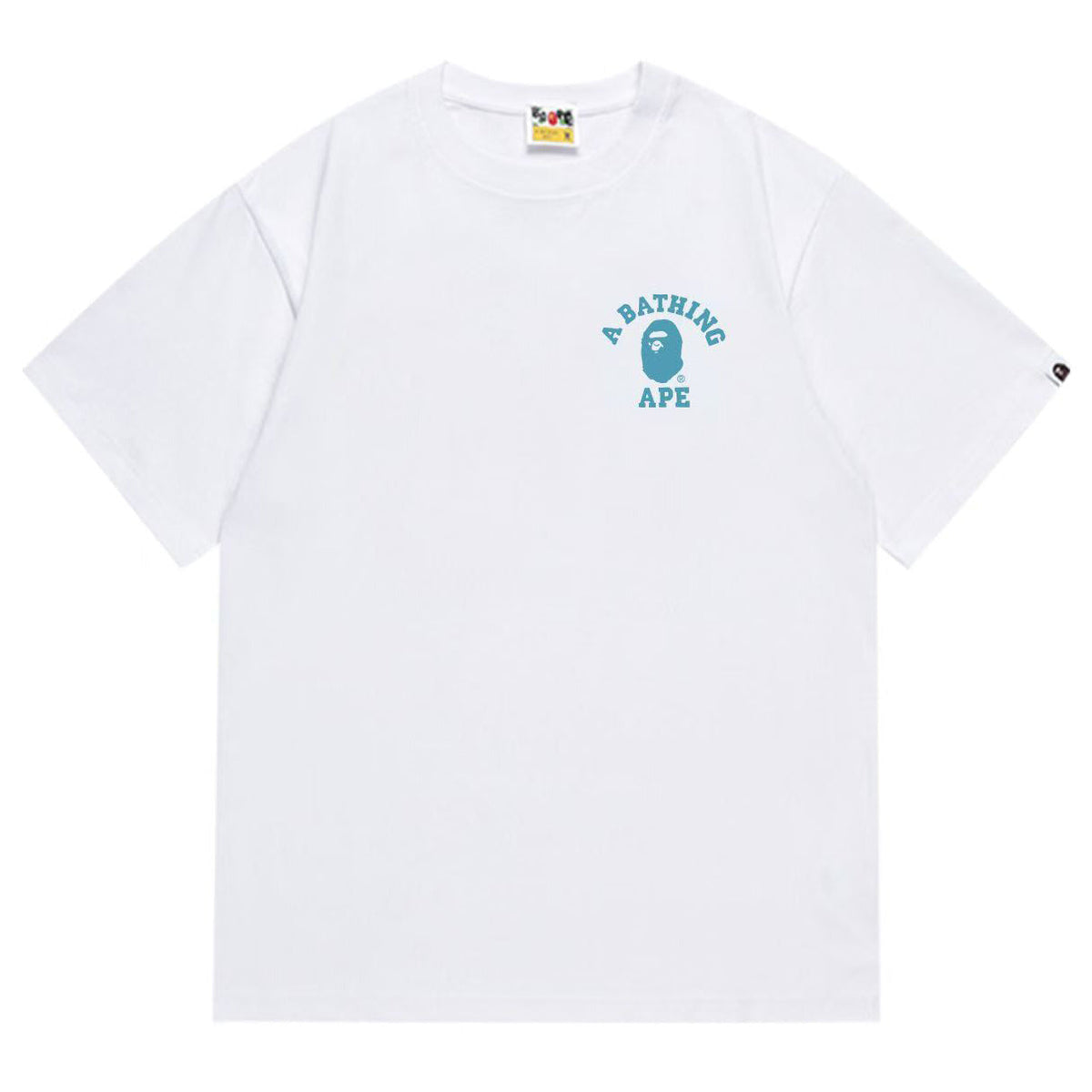 BAPE Ape Head Graphic Tee - Black & White
