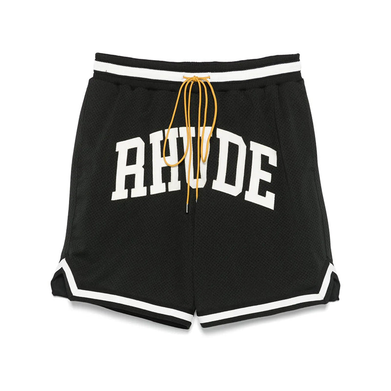 RHUDE Collegiate Shorts – Black / Green / Red / White