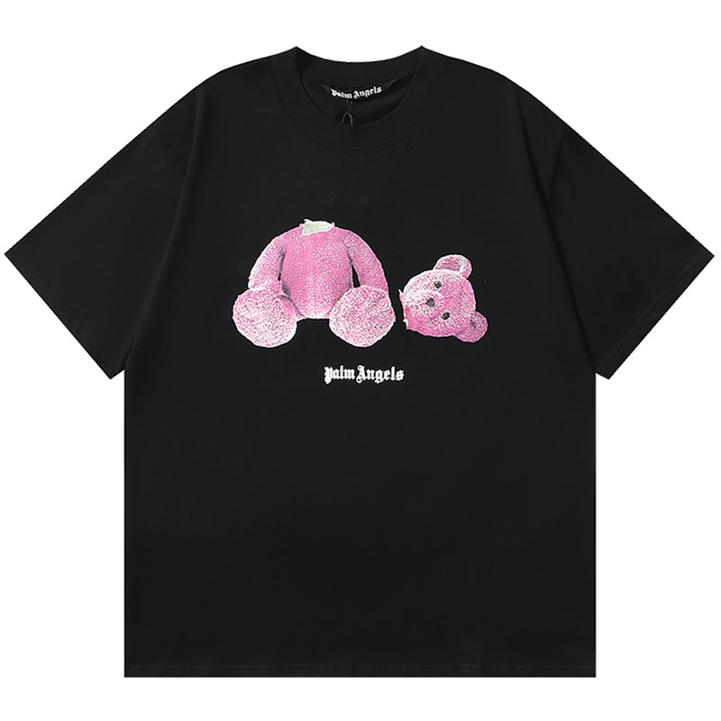 Palm Angels Decapitated Bear T-Shirt – Black | 100% Cotton