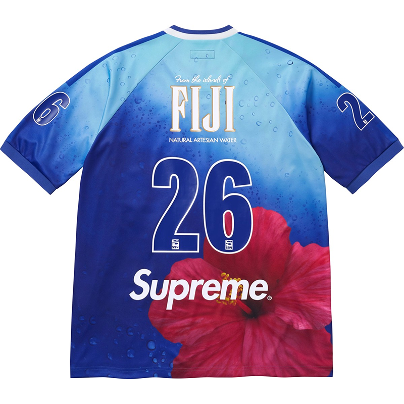 Supreme FIJI Soccer Jersey — Blue