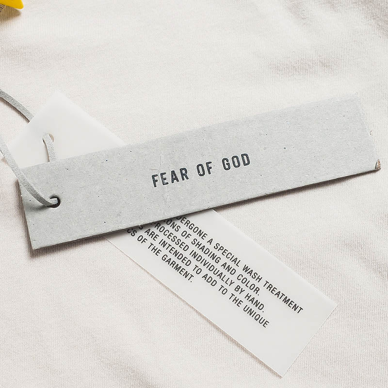 Fear of God 7 Digital Print T-Shirt – Red / Royal Blue / Light Gray