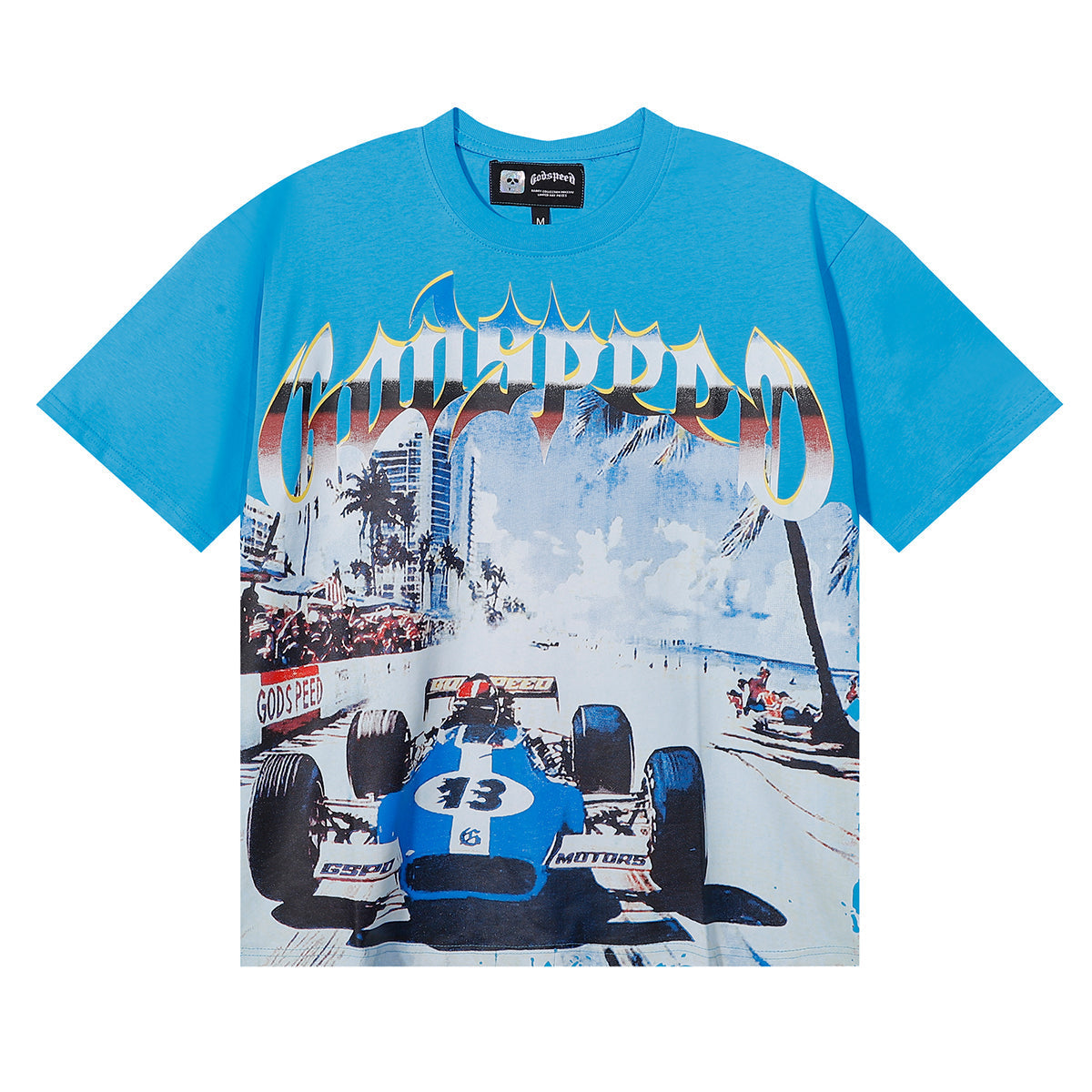 GODSPEED Printed Graphic T-Shirt – 100% Cotton Streetwear Tee