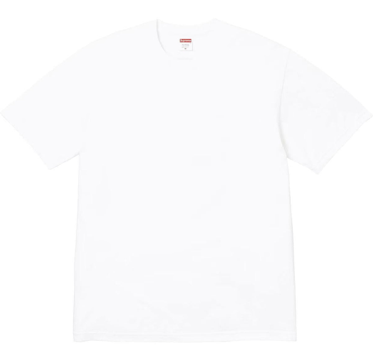 Supreme SS24 Backwards Tee – Black / White