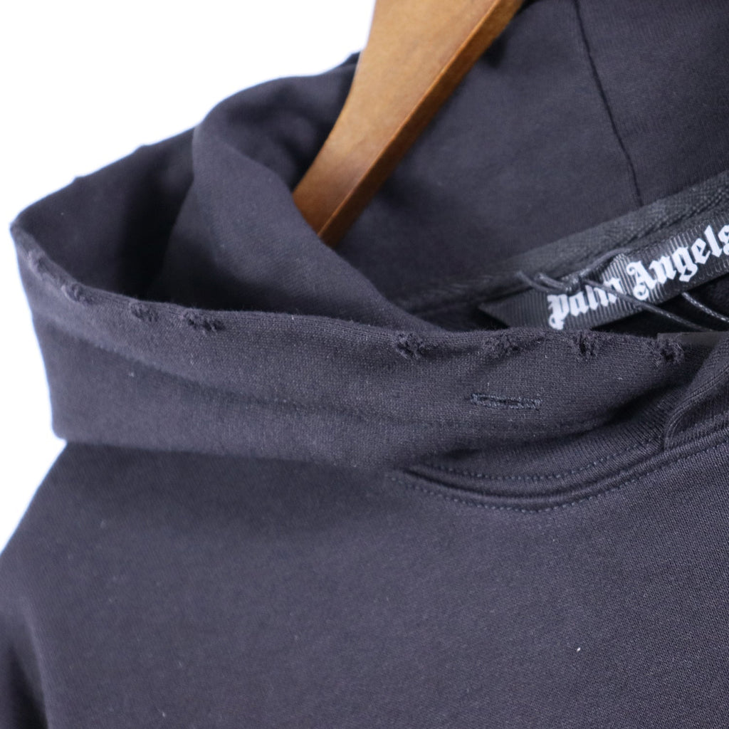 Palm Angels Hoodie – Black Men's Premium Cotton Hoodie