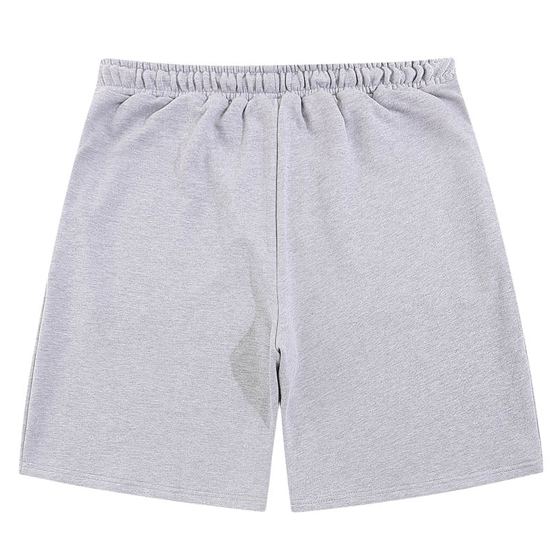 Palm Angels Shorts – Grey Men's Cotton Shorts