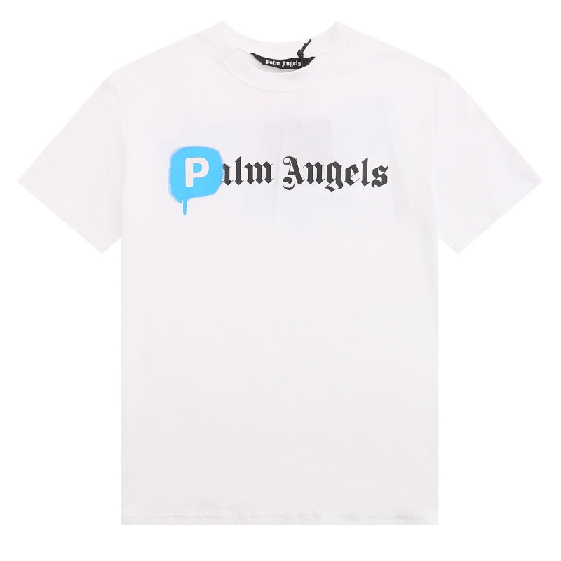 Palm Angels Dripping P Logo T-Shirt