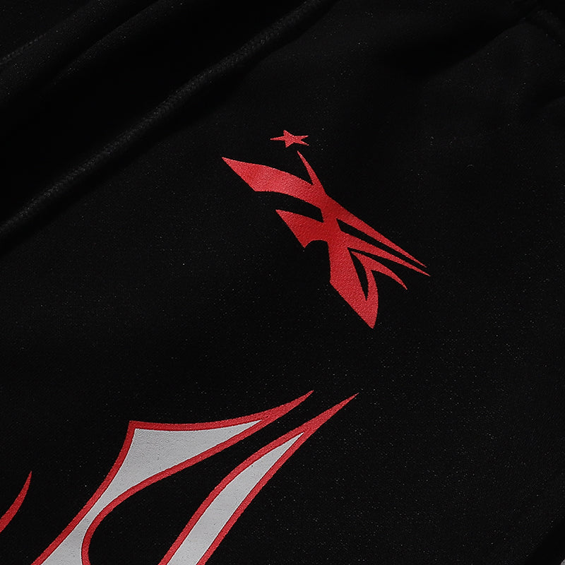Hellstar Sports Future Flame Sweatpants Black