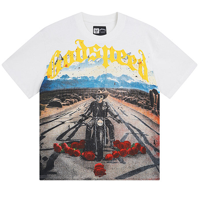 GODSPEED Long Lonely Road Graphic T-Shirt – 100% Cotton