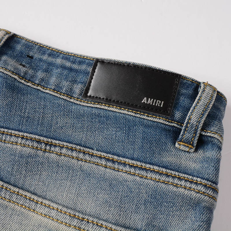 AMIRI Slim Fit Distressed Jeans #887