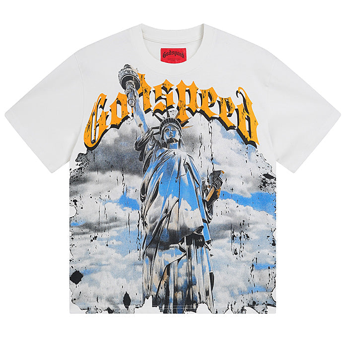 GODSPEED Chrome Liberty Graphic T-Shirt – 100% Cotton
