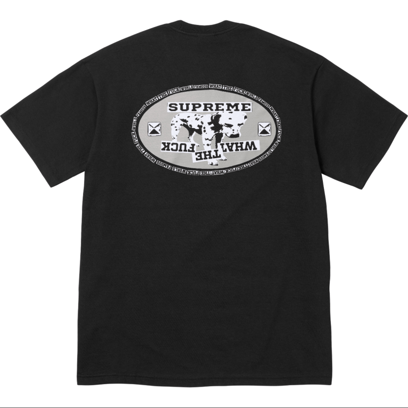 Supreme 25SS Dalmatian Tee – Black / White