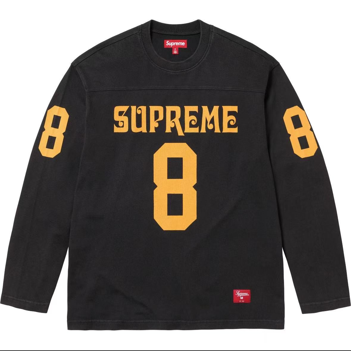 Supreme SS25 Affiliated LS Football Long Sleeve Tee