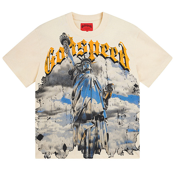 GODSPEED Chrome Liberty Graphic T-Shirt – 100% Cotton