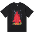 Purple Brand Thermal Imaging Pattern Print T-Shirt