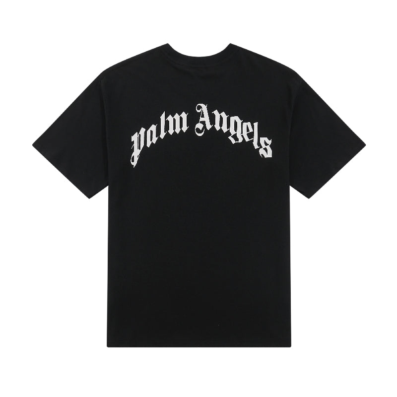 Palm Angels Crystal Skull Graphic T-Shirt